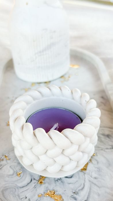 Home decor jesmonite hande made