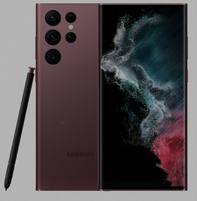 Смартфон Samsung Galaxy S22 Ultra 256GB Burgundy