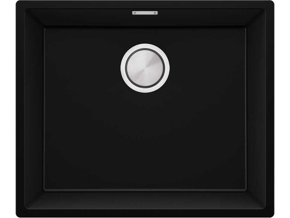 Луксозна кухня Черна мивка London 60 + черен смесител 9010 ТОП комбина