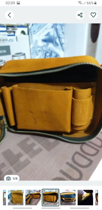 Geanta Din Piele 100% Confectionata  Manual