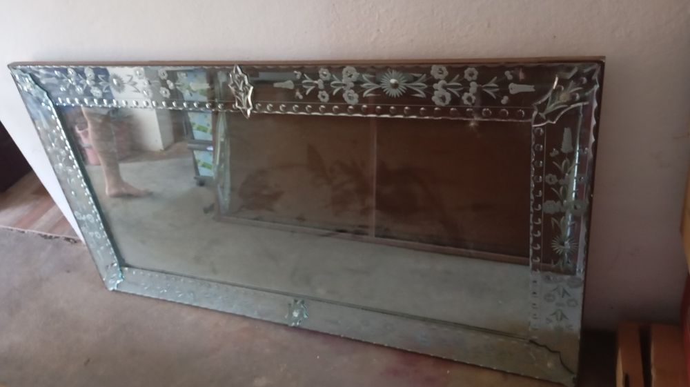 Vand oglinda rustica