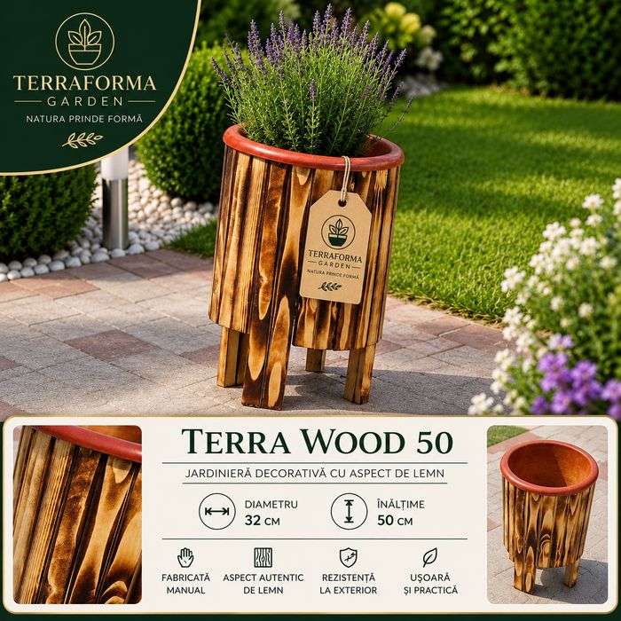 Jardiniere și Ghivece Premium realizate manual