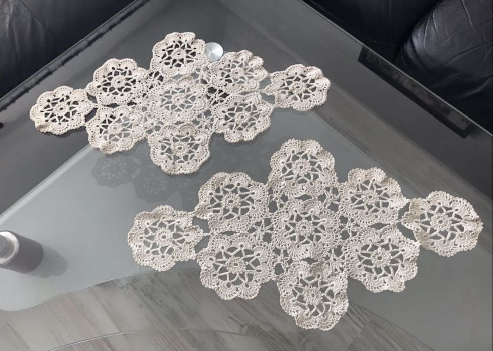 Ръчно плетено на една кука ОДЕАЛО УНИКАТ и покривки