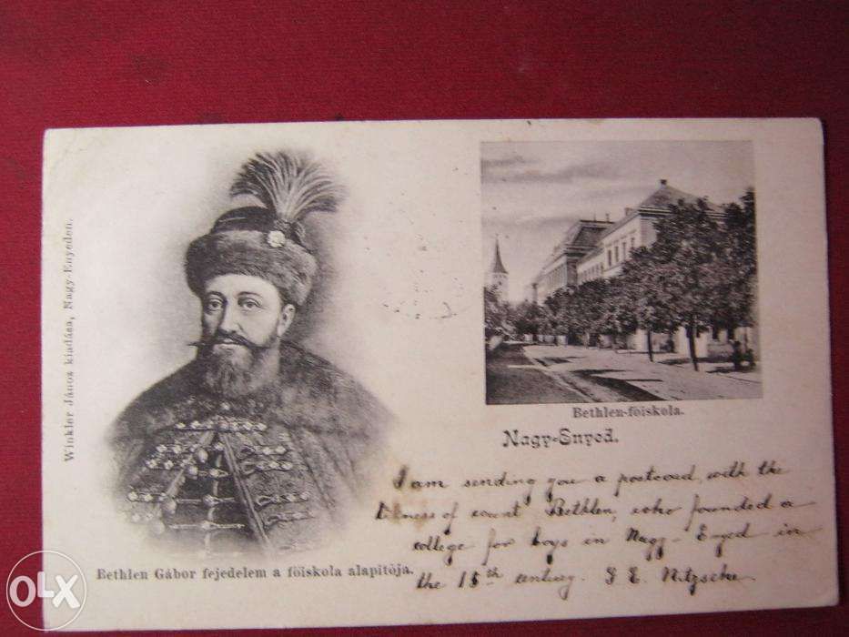 Ilustrata ft veche,Carte Postala,AIUD,Nagy-Enyed.1905.