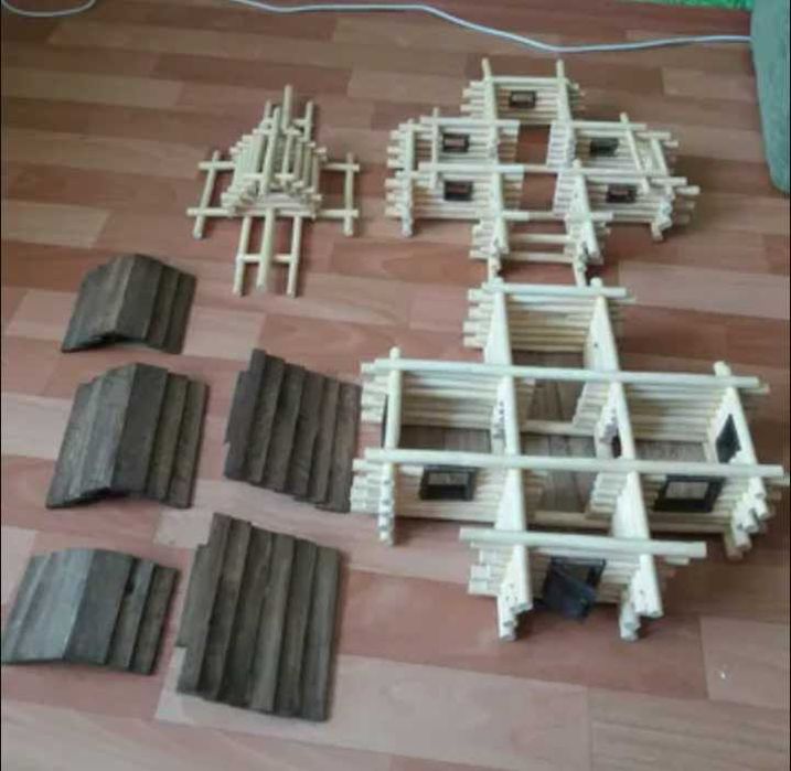 Макет деревянного дома (сруб)