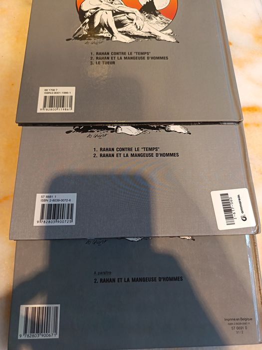 Rahan mini serie completa 3 volume preț 300 lei .