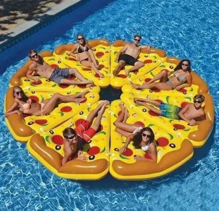 Надувной матрас Пицца Naduvnoy matras Pizza Плот Доставка