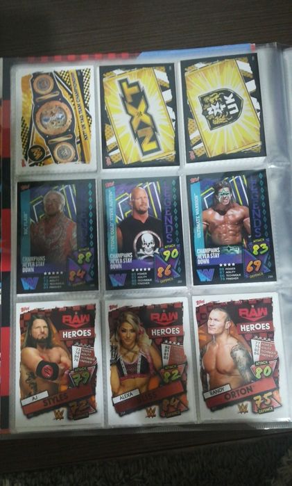 Carduri de colecție WWE