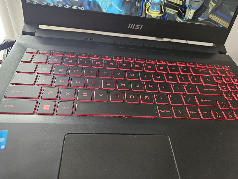 Laptop Gaming MSI Katana GF66 i5 Gen12 / RTX 3050 Ti / 16GB RAM + Cooler și Mouse