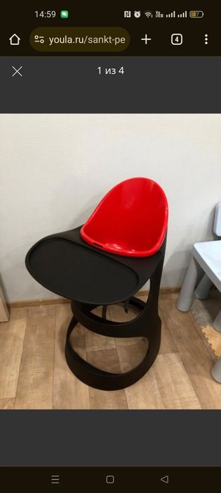 Стульчик для кормления от фирьми IKEA