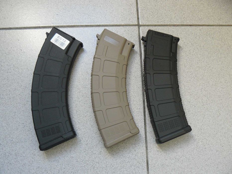 Incarcatoare Polimer Pusca Asalt Airsoft AK 47/74 Noi SNOW WOLF 3 Bucati