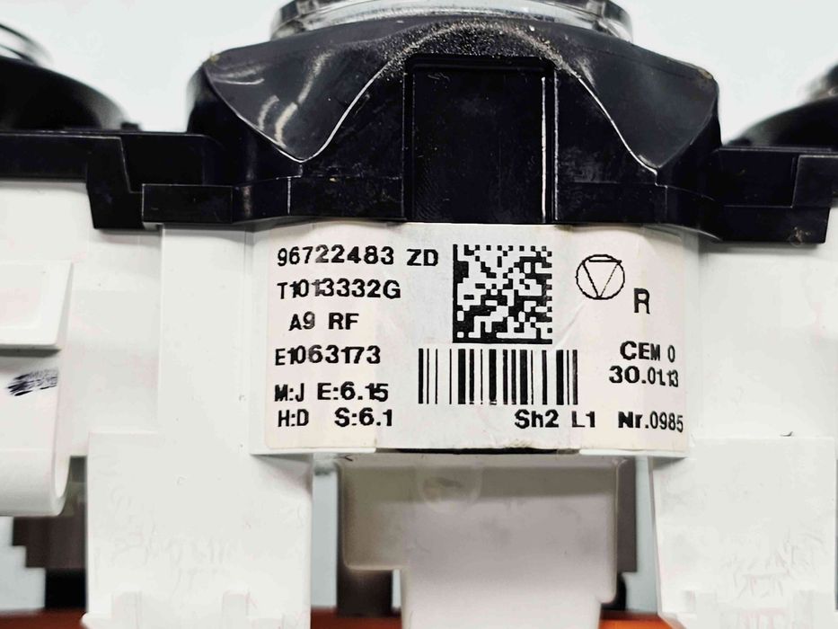 Panou comanda clima Peugeot 208 [Fabr 2012-2024] 96722483ZD