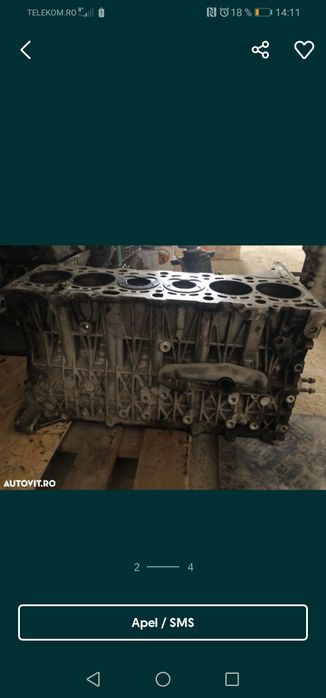 Bloc motor bmw x5 e70 m57 3.0d ambielat m57tue2 3000cmc x5 x6