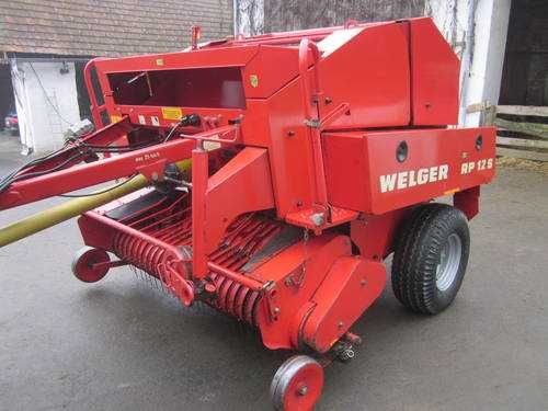 Presa balotiera Welger RP 12 S import Germania Danemarca RP200