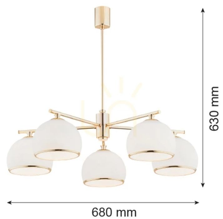 Lustre / Candelabre Argon 2088 MARBELLA
