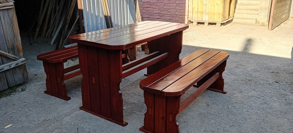 Стол с лавками комплект