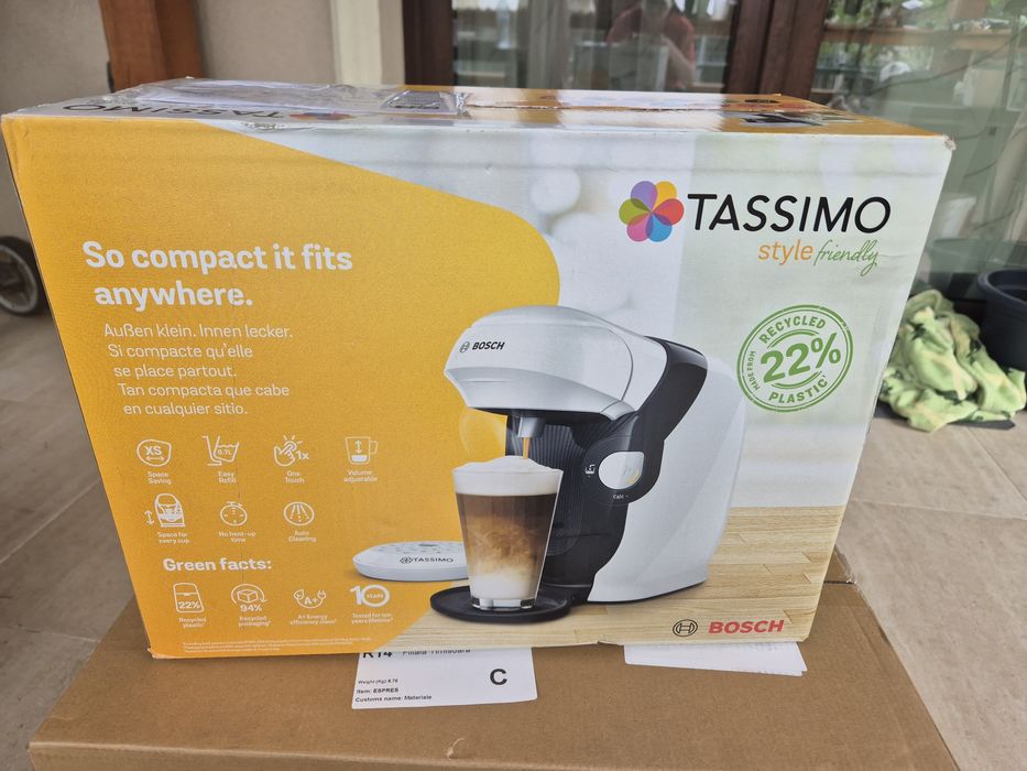 Aparat cafea Tassimo