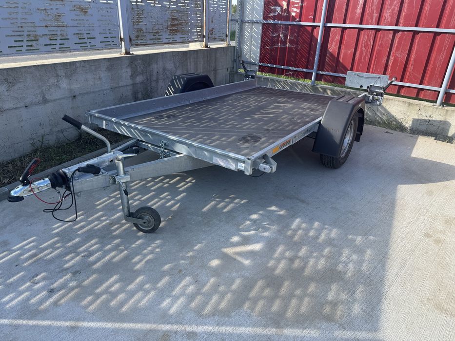 Remorca auto Neptun, basculabila, 1,3 Tone, 3m x 1,65m