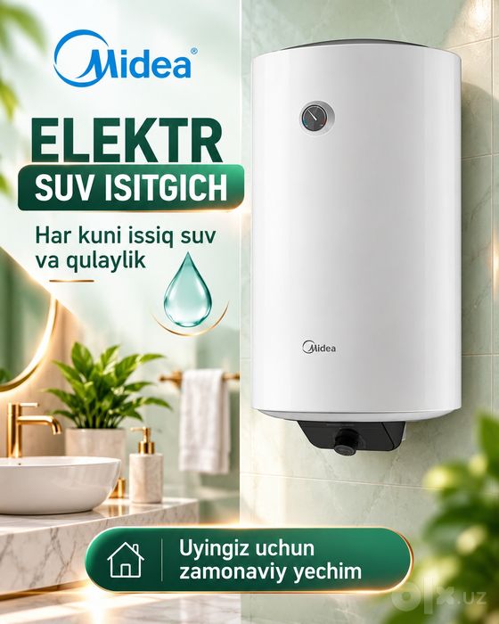 MIDEA 2000WI MFG,100литр (CEM) сув иситгич, электро водонагреватель