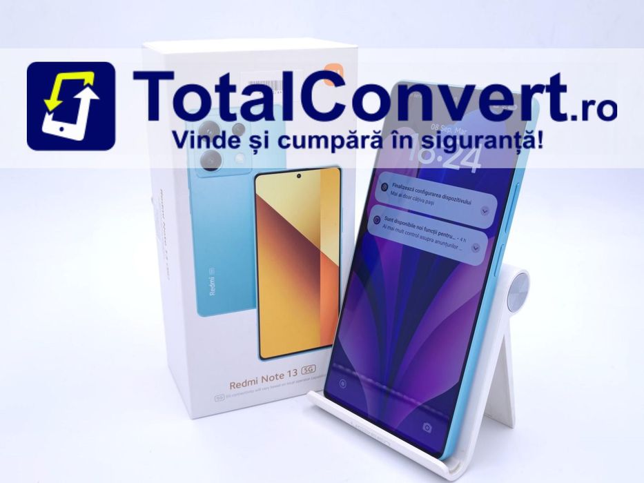 Xiaomi Redmi Note 13 5G 256GB Ice Blue 8GB, Garantie 24 luni | #D95920