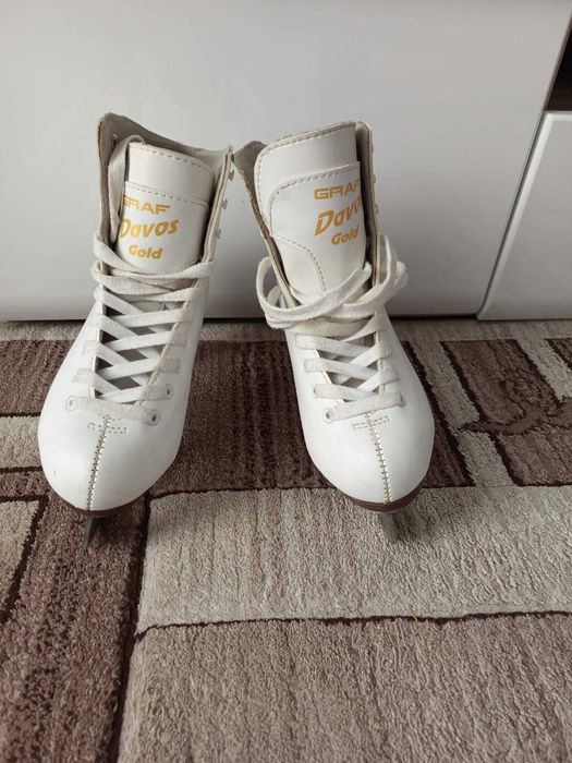 Patineartistice Graf Davos Gold nr 34 (21 cm)
