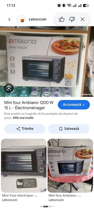 Vând cuptor puțin folosit