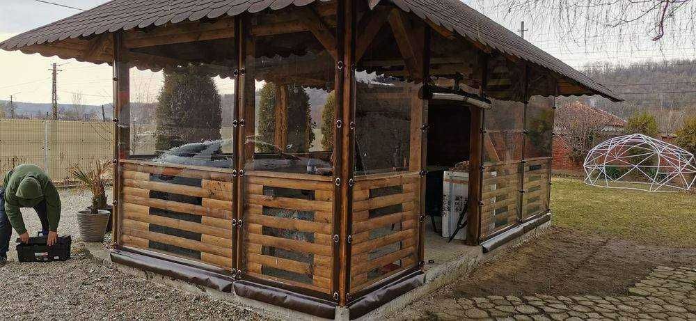 Foisoare, Terase, Cabane stil A-Frame si Case din structura de lemn