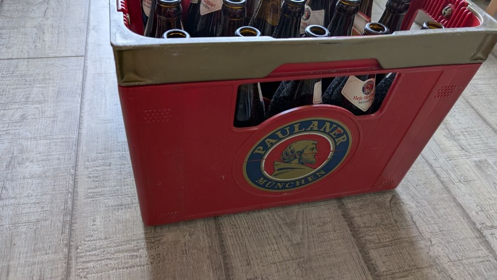 Lada cu sticle Paulaner