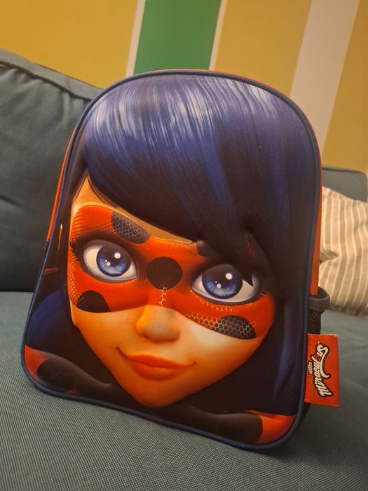 Ghiozdan fete Ladybug Miraculous 32x26 cm
