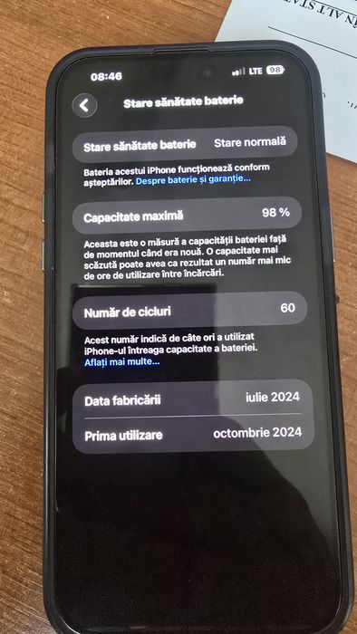 Iphone 15 pro max 256 gb ca nou