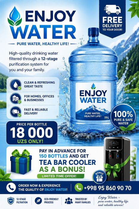 Enjoy water aksiya