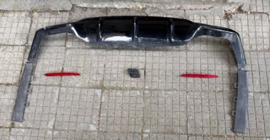 Спойлер задна броня AMG E63, Радар сензор - Mercedes-Benz W213