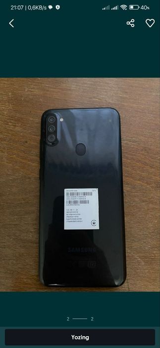 Samsung A 11 2021