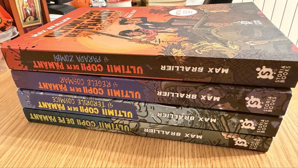 Ultimii Copii de pe Pământ – Set 4 volume (Max Brallier)