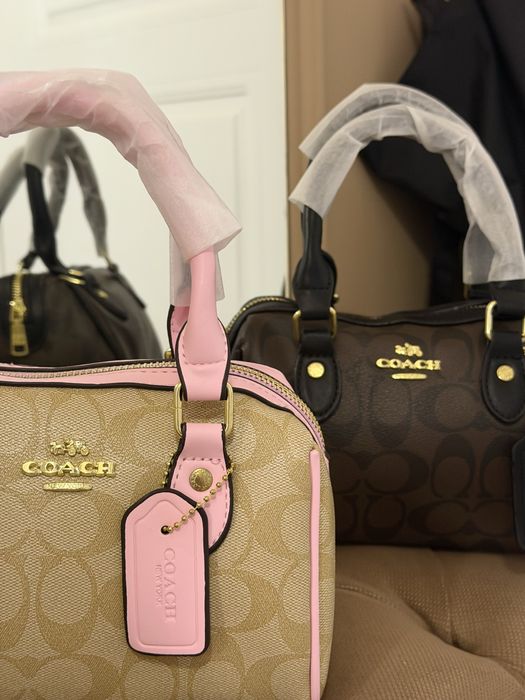 Сумка Coach в шоколадном цвете