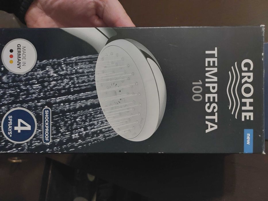 Слушалка grohe tempesta 100 4 функции