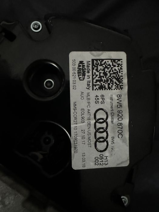 Ceasuri bord semi-digitale pt. Audi A4/A5 an de fabricatie 2015-2019