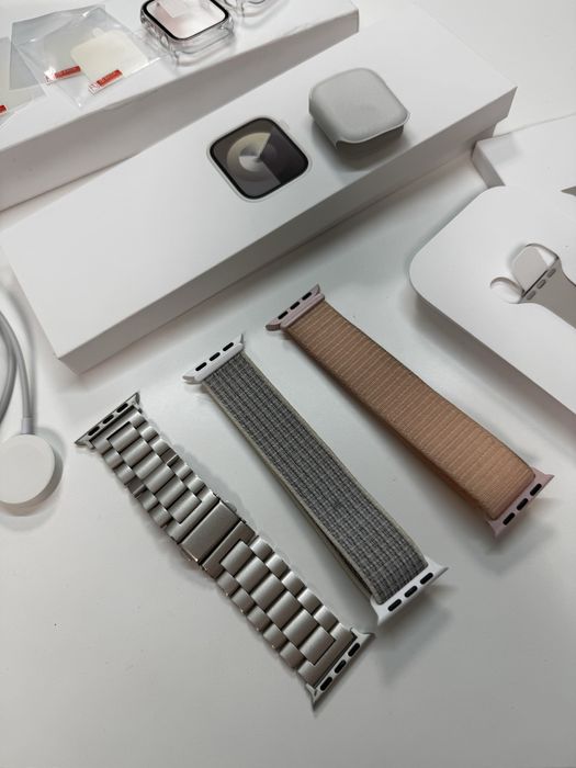 Apple Watch S9 Starlight 41mm / 95% батерия