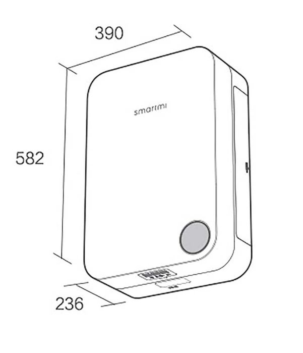 Бризер Xiaomi Smartmi Fresh Air System