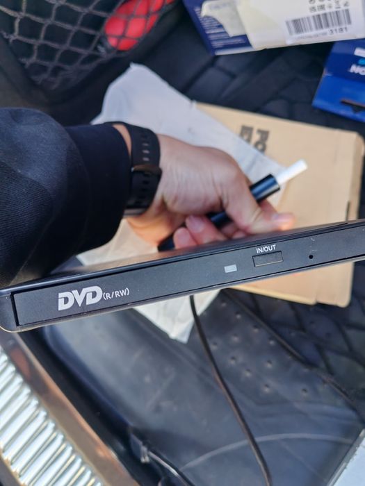 Комбо мишка displey port външна dvd