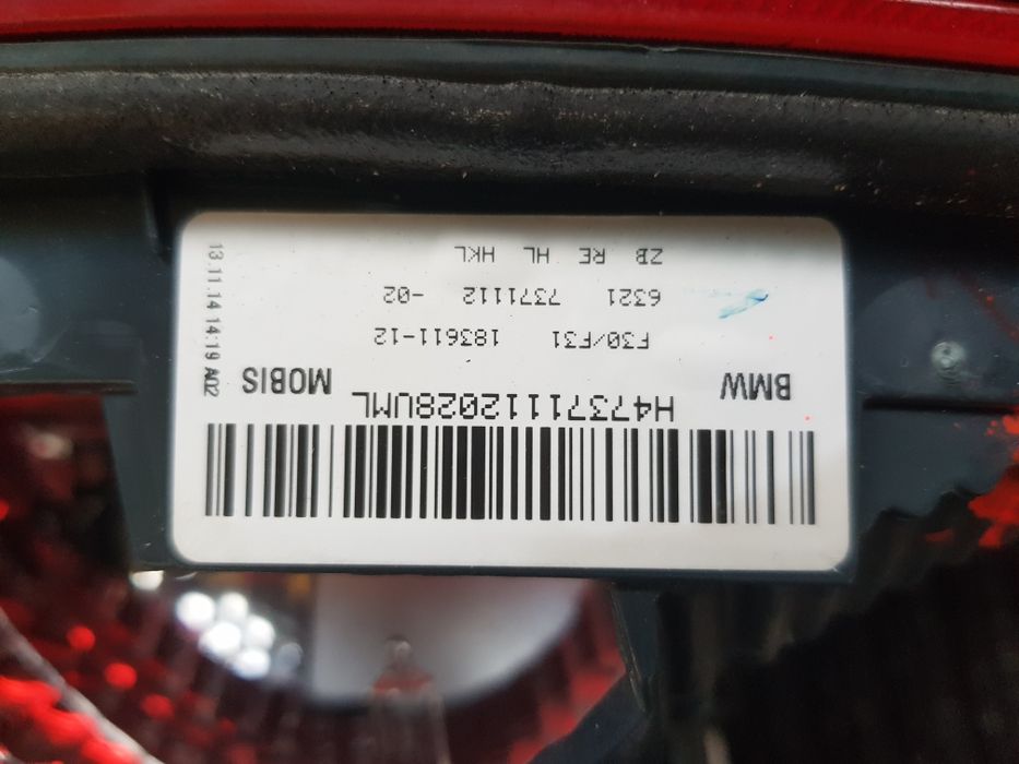 Оригинален LED Ляв Вътрешен Стоп BMW F30/F31 БМВ Ф30/Ф31 БМВ 3-серия