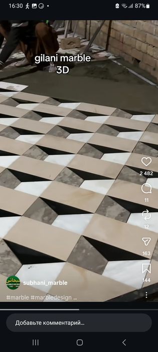 Малярка ва кафель ишлари