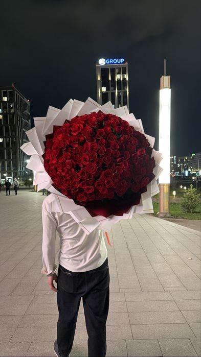 201 роза, метровый, 65к, только сегодня купили торг есть