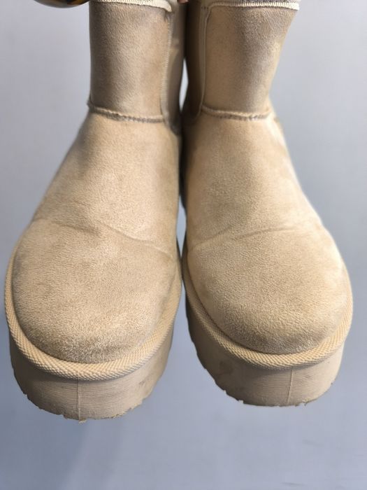 Велурени боти  с висока платформа