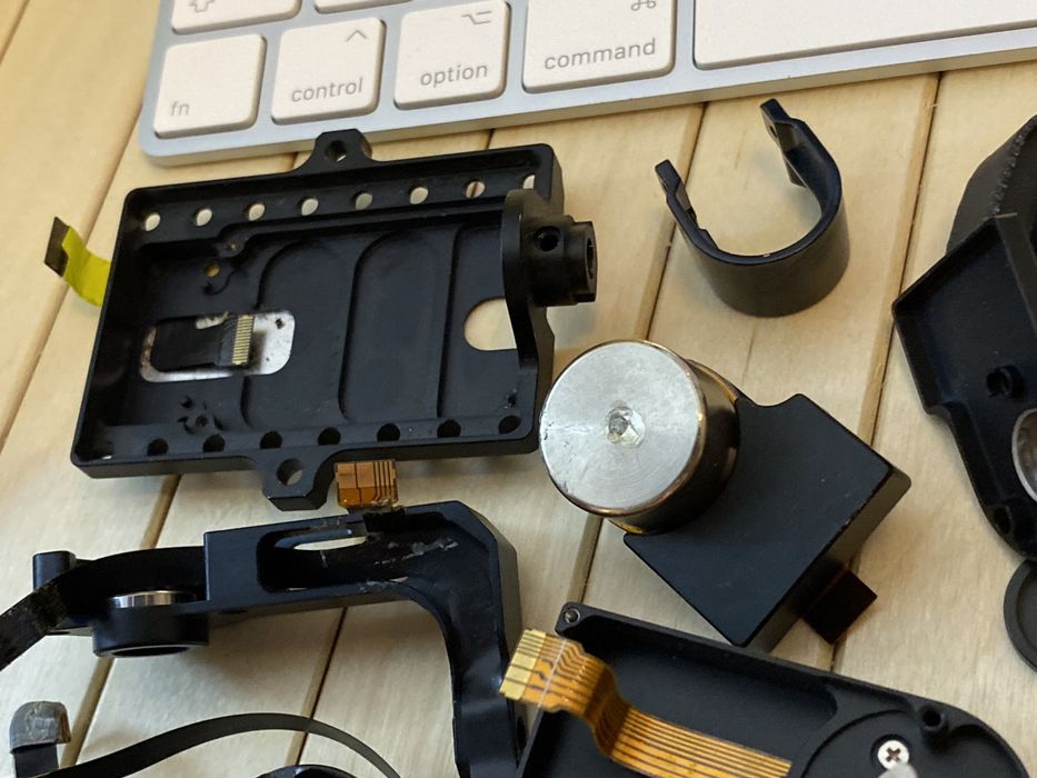 Piese gimbal demontat H3-3D cu adaptor gopro pentru drone dji