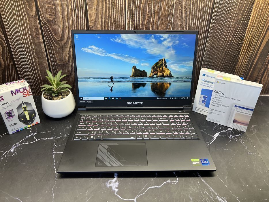 Ноутбук для игр Gigabyte G5 | Core i5-12500H | 16GB | RTX4050 | 512GB
