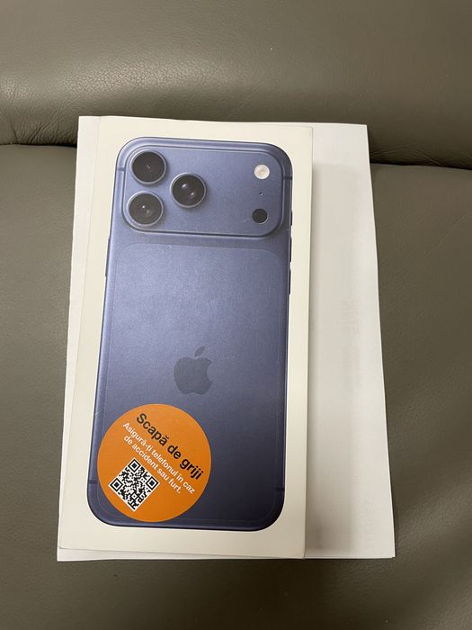 STOC - Iphone 17 Pro MAX 256Gb Blue/Albastru sigilat - garantie 2 ani