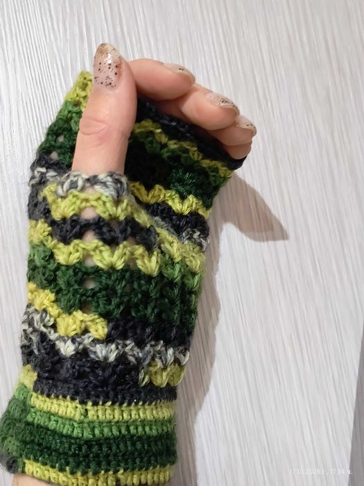 Ръчно плетени ръкавици