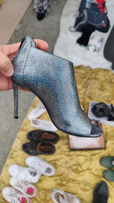 Pantofi sandale musette piele capra