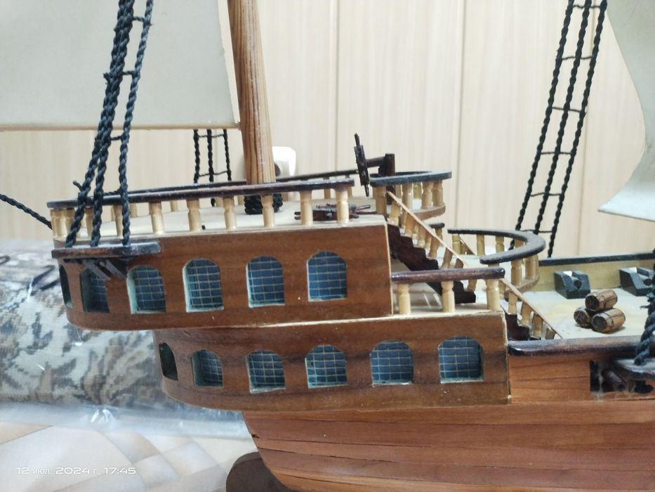 Корабль ручной работы